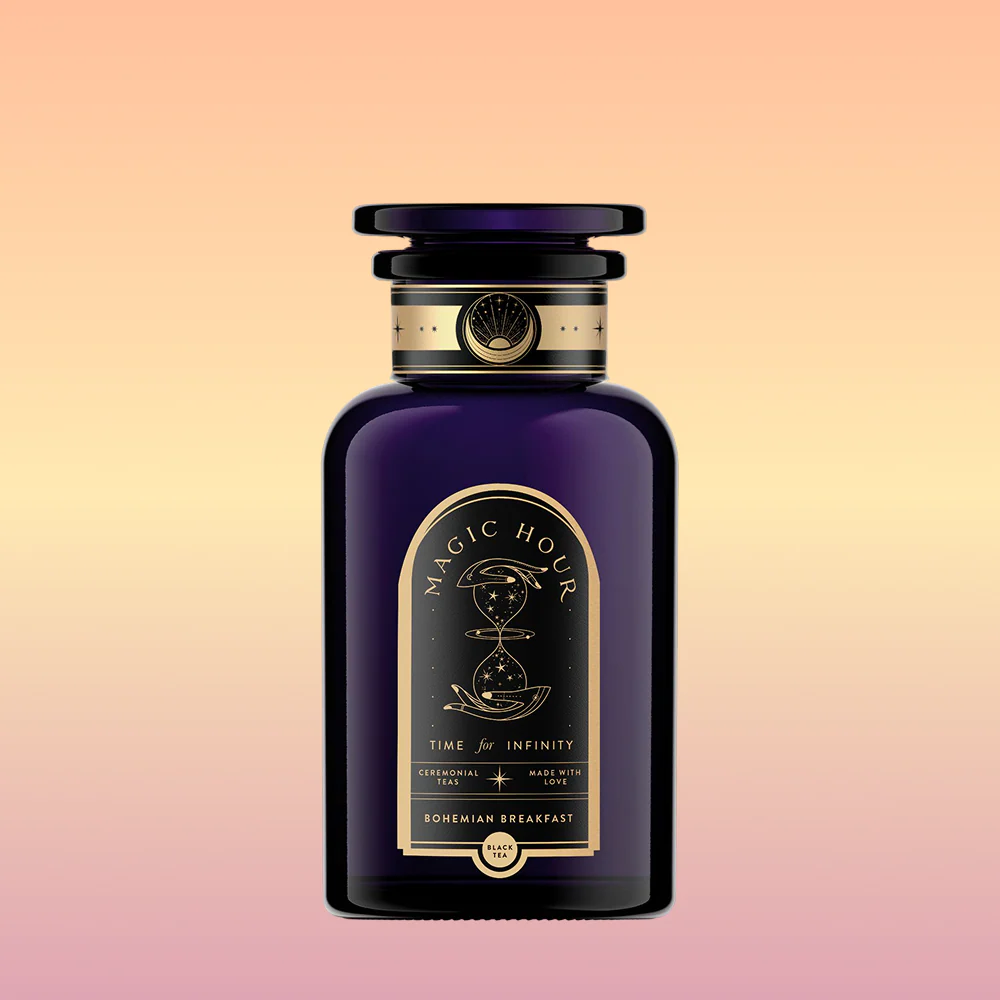 Bohemian Breakfast Vanilla Puerh Black Tea for Digestion & Energy - Image 6