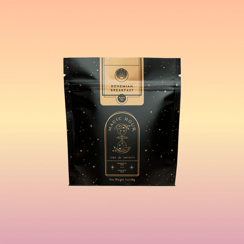 Bohemian Breakfast Vanilla Puerh Black Tea for Digestion & Energy - Image 7