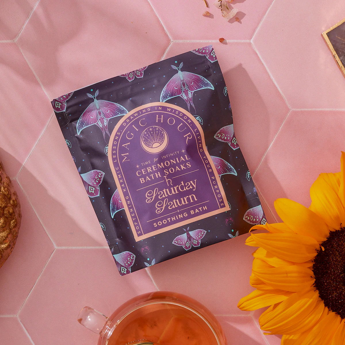 Ceremonial Bath Salt Soaks - Luxe Pouches-Refill Your Jar! - Image 10