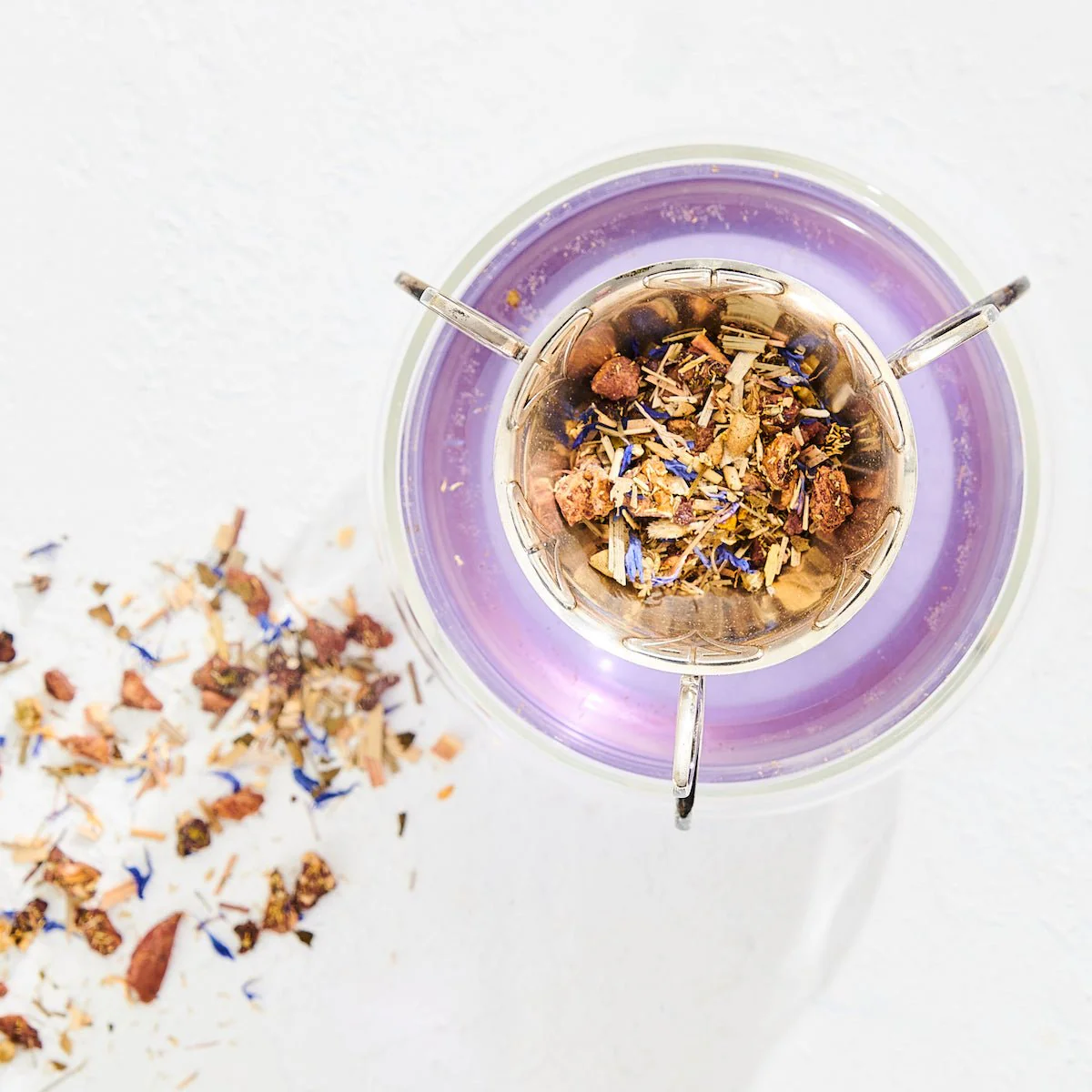 Herbal Tea Sampler Tea Box: Caffeine-Free Teas for Sleep, Digestion & Immunity - Image 6