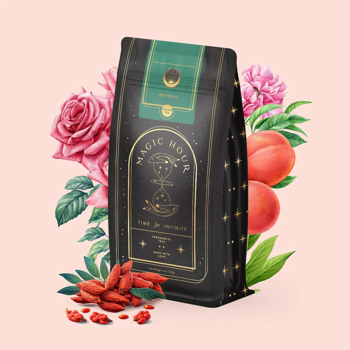 Renewal: Peach-Goji-Rose Oolong Tea - Image 3